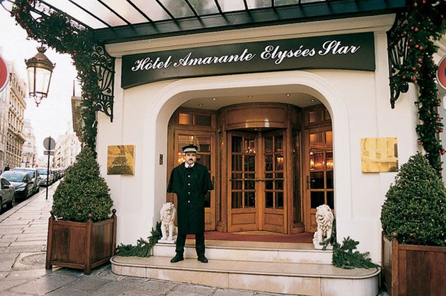 Отель 4* в 8 округе Парижа Amarante Champs Elysees