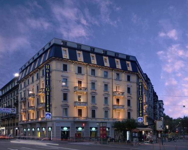 Отель 4 звезды Милане Best Western Galles