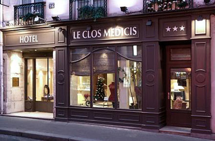 Отель 3* в 6 округе Парижа Clos Medicis