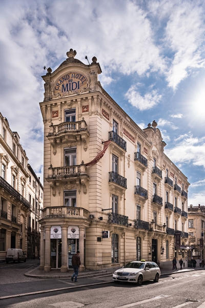 Отель 3* Grand Hotel du Midi в Монпельё на Лазурном Берегу Франции