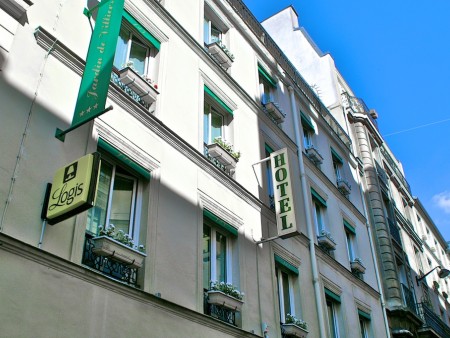 Отель 3* в 17 округе Парижа Jardin de Villiers