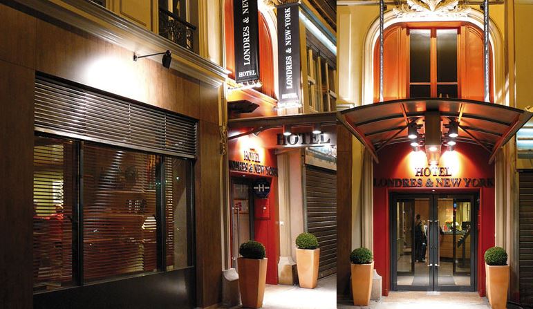 Отель 3* в 8 округе Парижа Londres&New York