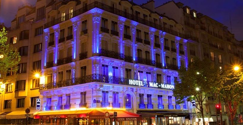 Отель 5* в 17 округе Парижа Champs Elysees Mac Mahon