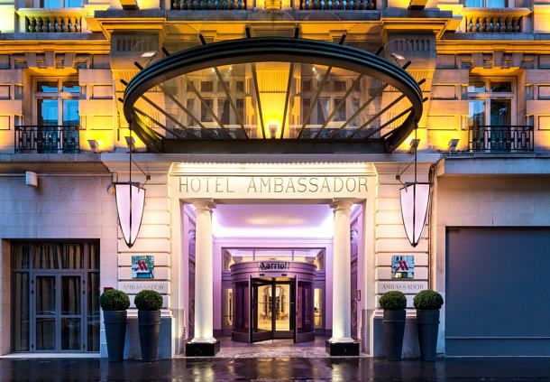 Отель 4* в 9 округе Парижа Marriott Opera Ambassador