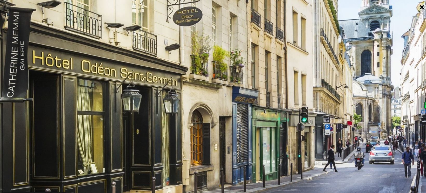Отель 4* в 6 округе Парижа Odeon Saint Germain