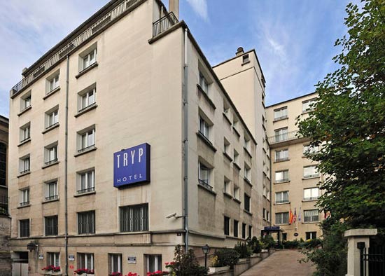 Отель 3* в 9 округе Парижа TRYP Paris de Saxe